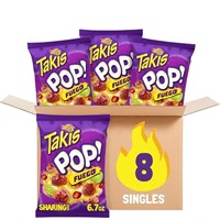 Takis Pop! Fuego Multipack Box with 8 Bags, 6.7 oz