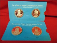 (2) American Negro Society SILVER Proofs