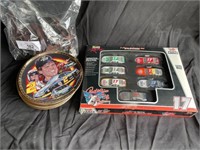 Nascar collectible plates and cars
