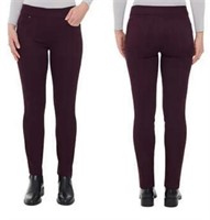 SIZE 4 UP! PULL-ON TWILL PANTS LADIES