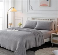SOFTAN Micro Fleece Bed Sheet Set of 3 PieceTWIN