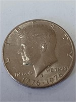 1776-1976 Kennedy Half Dollar w/ D Mark