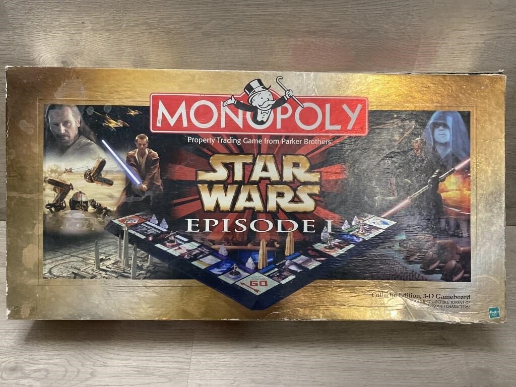 Star Wars Monopoly - Box Has Wear