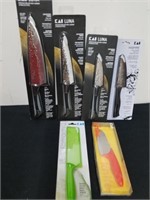New stainless steel 8-in Chef's knife, 6-in