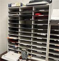 36 compartment document shelf