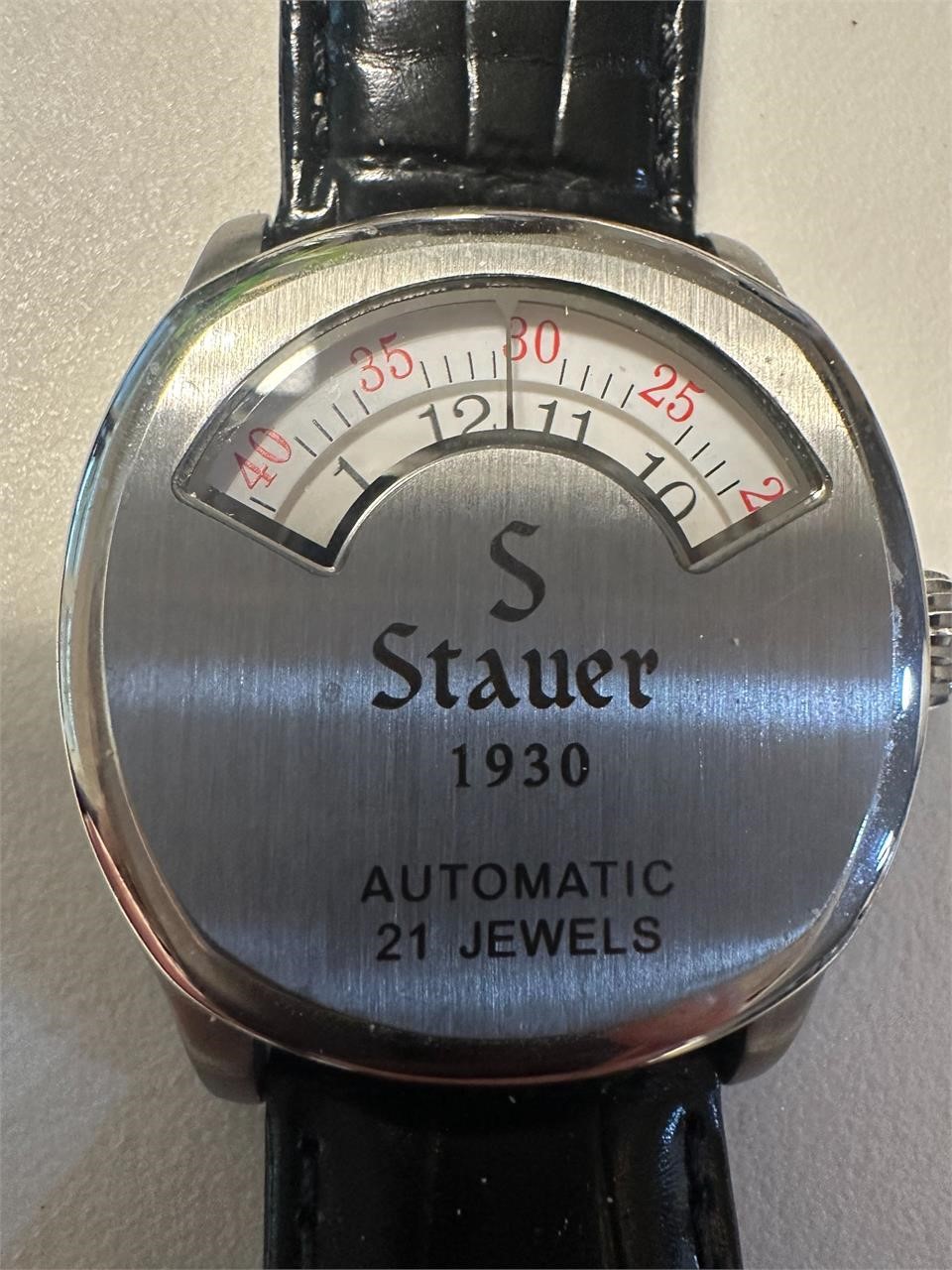 Stauer 1930 Dashtronic 21 Jewels Auto Men's Watch