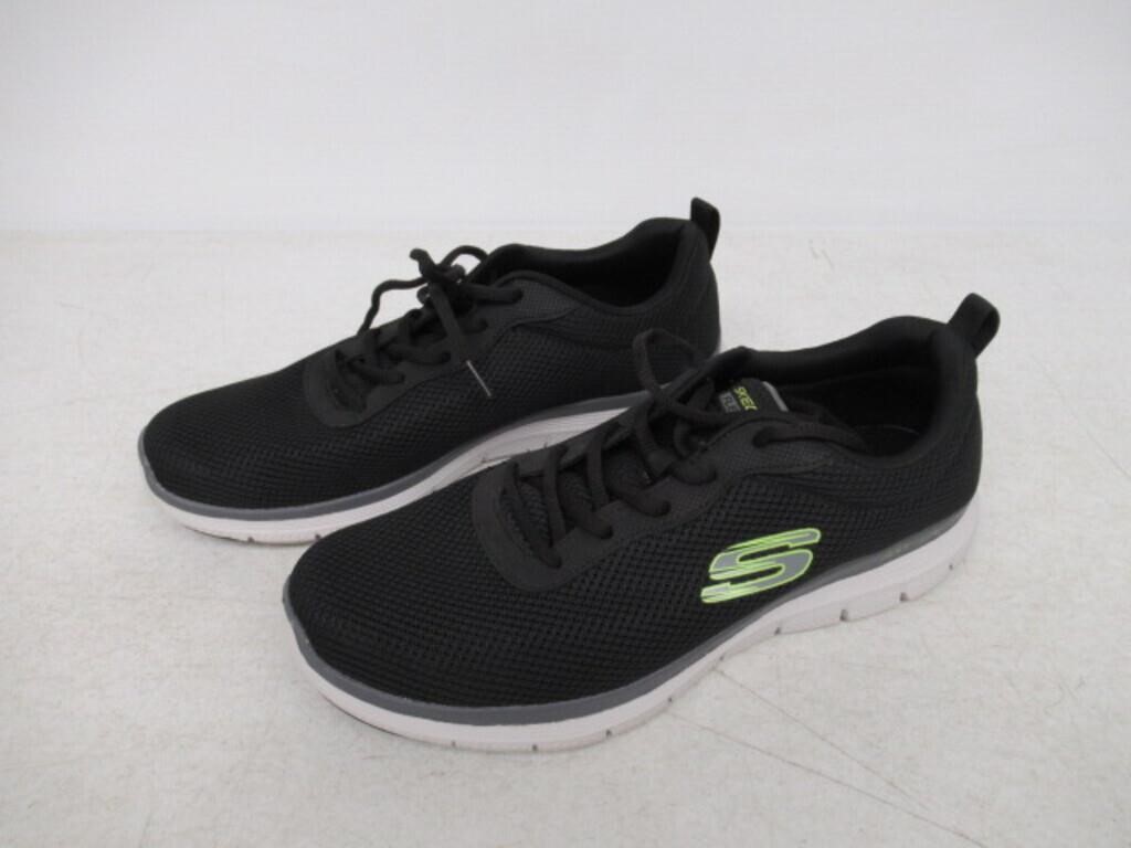 "Used" Skechers Men's 13 Flex-Lite Sneaker, Black