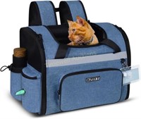 Petskd Pet Carrier Backpack 17x13x9.5  Blue