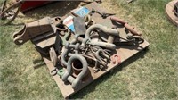 Pallet Lot of Shackles, etc.