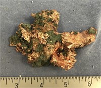 4" copper ore specimen   (a 7)
