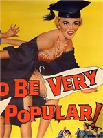 Vintage Betty Grable How To Be Very Popular poster