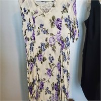 80's Floral Dress