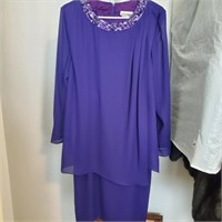 Vintage Purple Dress