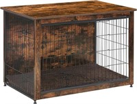 DWANTON Dog Crate Furniture with Cushion USDF003BG