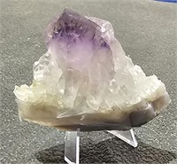 Rock & Mineral Specimen- Amethyst 1 1/2" x1" w/