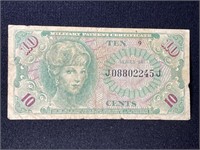 SERIES 641 TEN CENT MILITARY