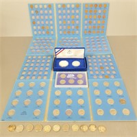 Group U.S. coins incl. some silver quarters,