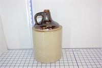 STONEWARE JUG-CRACKED