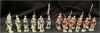 ANTIQUE MCLOUCHLIN BROTHERS LEAD TOY SOLDIERS,