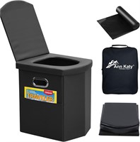 Upgrade XL Portable Toilet for Adults  Extra L