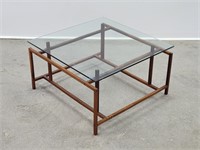 Henning Norgaard Rosewood & Glass Coffee Table