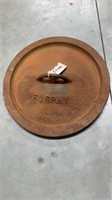 Furphy Camp Oven Lid Stamped 14 inch (no base)