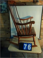 Vintage Maple Rocking Chair