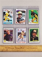 6ct Willie Stargell Baseball Cards