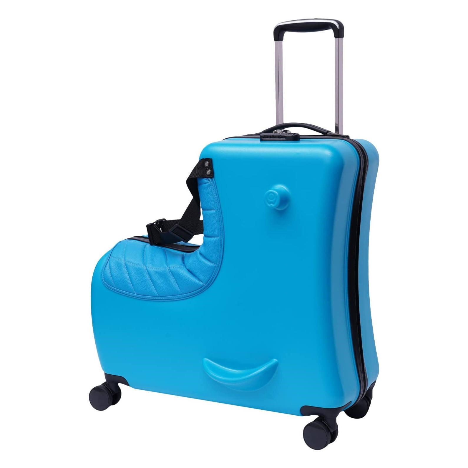 24 Inch Children's Ride On Trolley Luggage, Portab