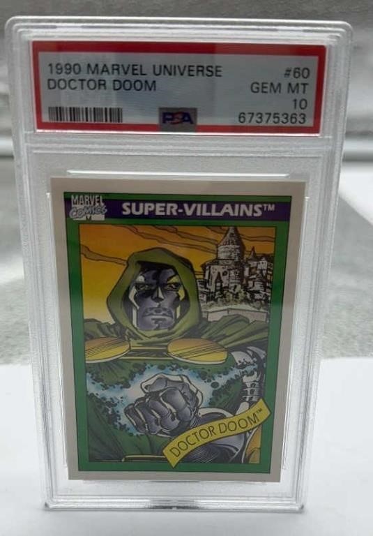 1990 marvel universe Doctor Doom mint 10