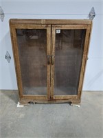 Antique china cabinet - no shelves. Needs