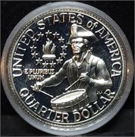 1976 Bicentennial Proof Silver Drummer Boy Quarter