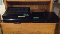Yamaha surround unit, DVD player