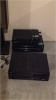 Sony VHS player, Sony cassette player, surround