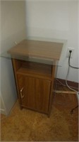 Wooden Side Table & School Desk