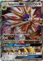 PokŽmon Card Solgaleo GX Sun & Moon Base Set SM104