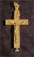 An Extremely Old And Beautiful Nuns Relic Cross.