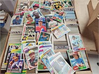 Huge 5 row box full of sportscards baseball