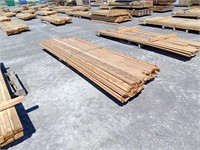 (60) Pcs Of Cedar Lumber