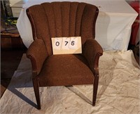 Wing Back Chair Upholstered