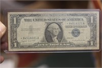 1957 $1.00 Blue Seal Star Note