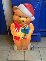 Empire Christmas Bear Blow Mold