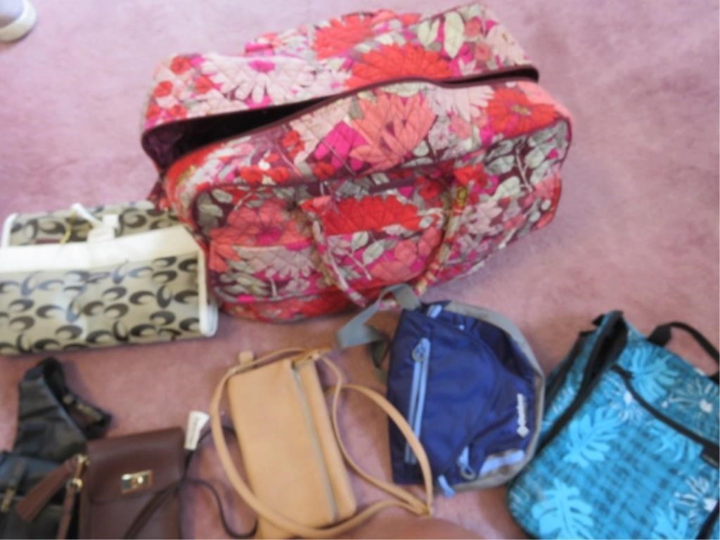 GROUP BAGS - VERA BRADLEY, LL BEAN, FANNY PACKS