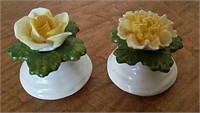 Anysley Salt/ Pepper Shakers, Made In England