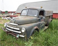 1950's Fargo 1 Ton Truck w/ Hoist for Parts or