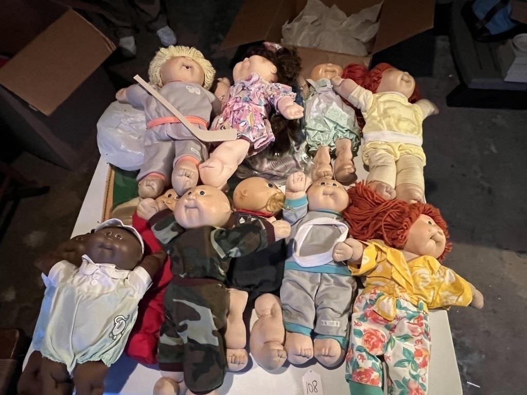 Large Cabbage Patch Doll Lot