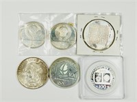 Olympic Coins: Soviet, USA, Austria