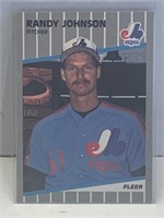 1989 Fleer
381e Randy Johnson, Montreal Expos