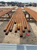 10pc 2 7/8" Pipe 31' Long