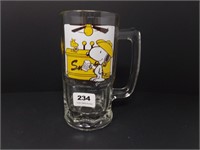 Vintage Tall Snoopy Beer Mug
